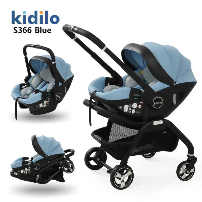 Kidilo 3 in 1 Baby Stroller