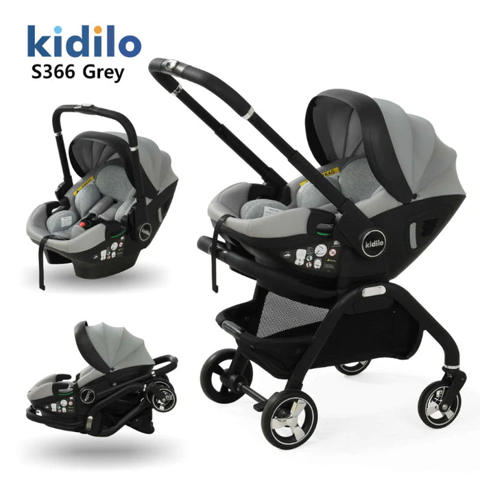 Kidilo 3 in 1 Baby Stroller