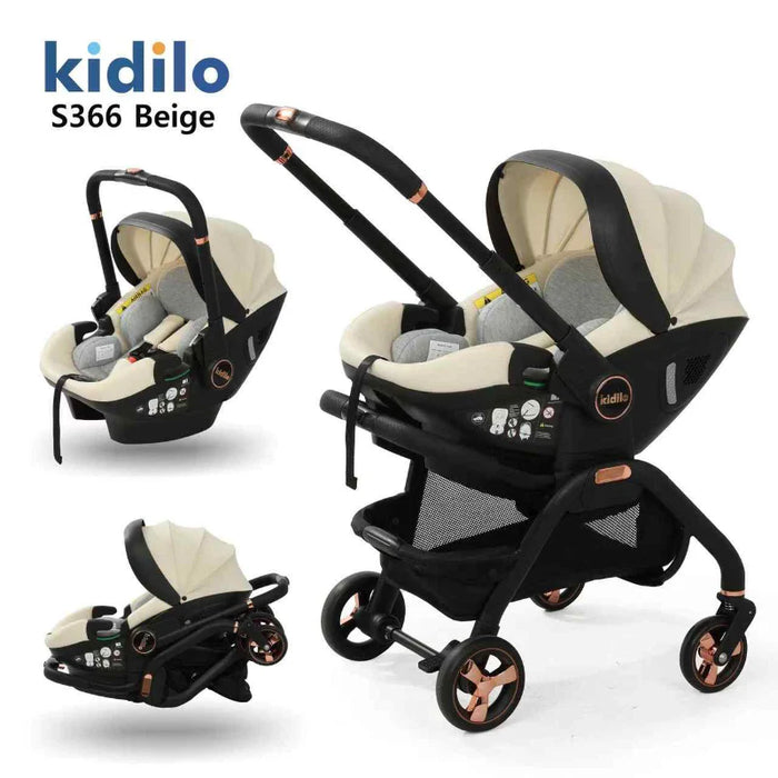Kidilo 3 in 1 Baby Stroller