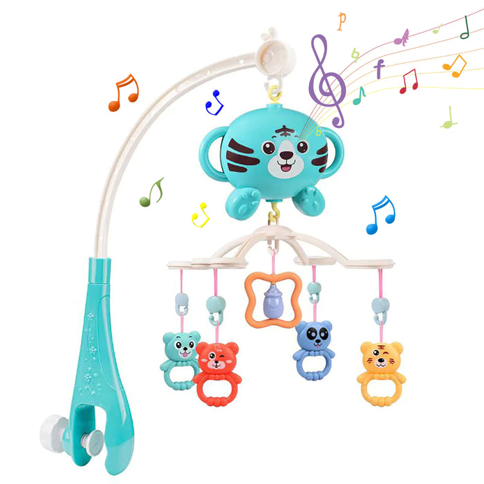 Kids Happy Bed Bell With Light & Music