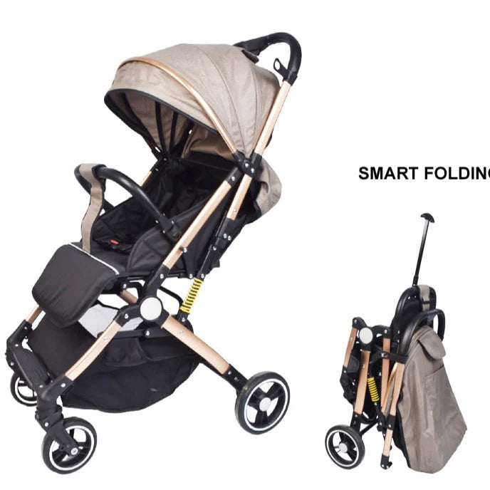 Smart Folding Lightweight Baby Stroller