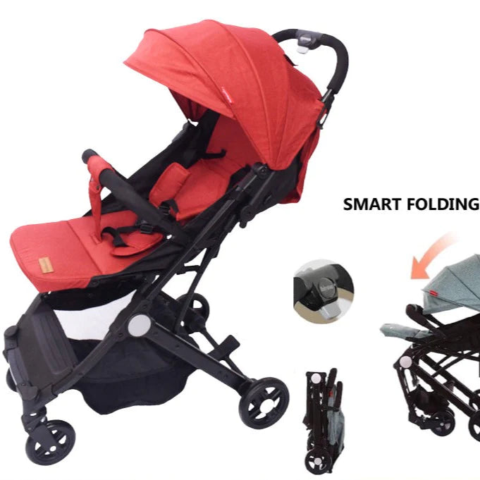 Light folding stroller hot sale