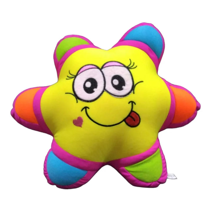 Soft Stuffed Colorful Smile Star