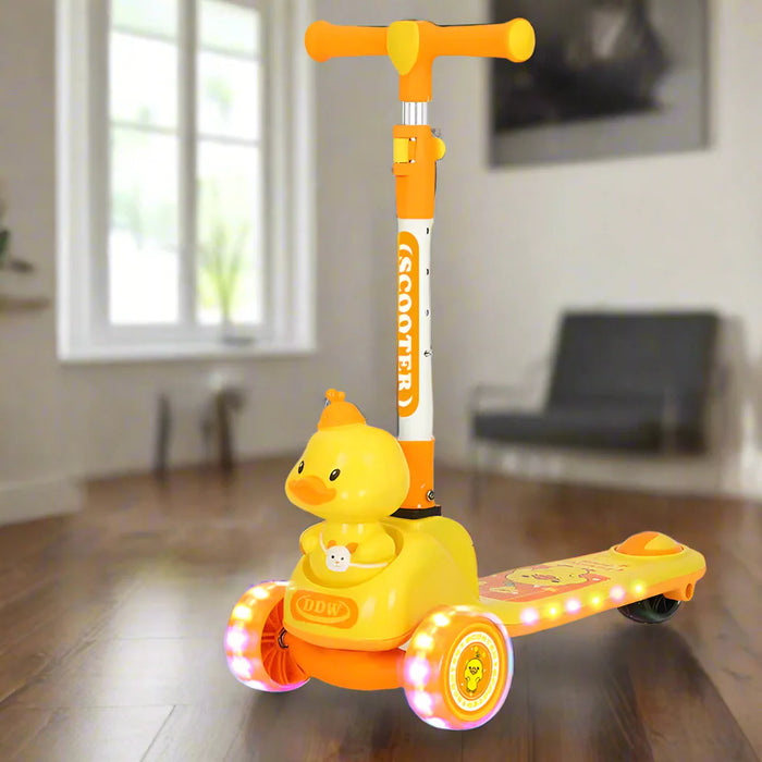 Cute Duck Ride on Scootie with LED Lights