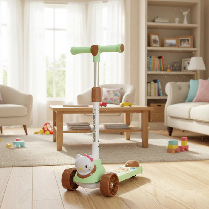Sturdy Desig Hello Kitty Ride on Scootie