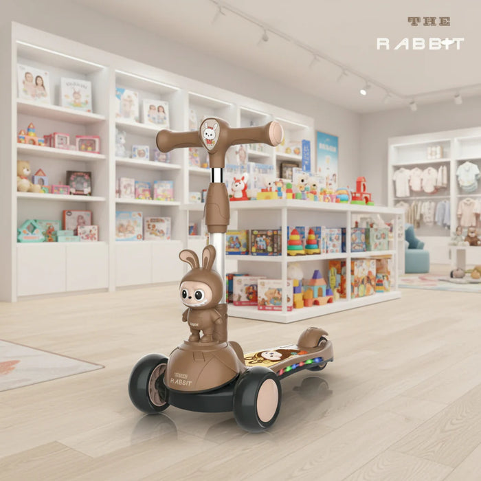 Cute Labubu Cartoon Ride on Scootie