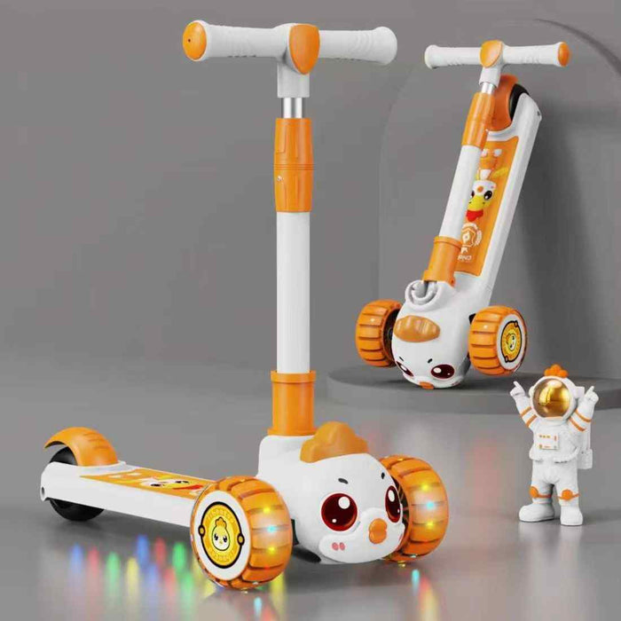 Chick Face Design Ride on Scootie