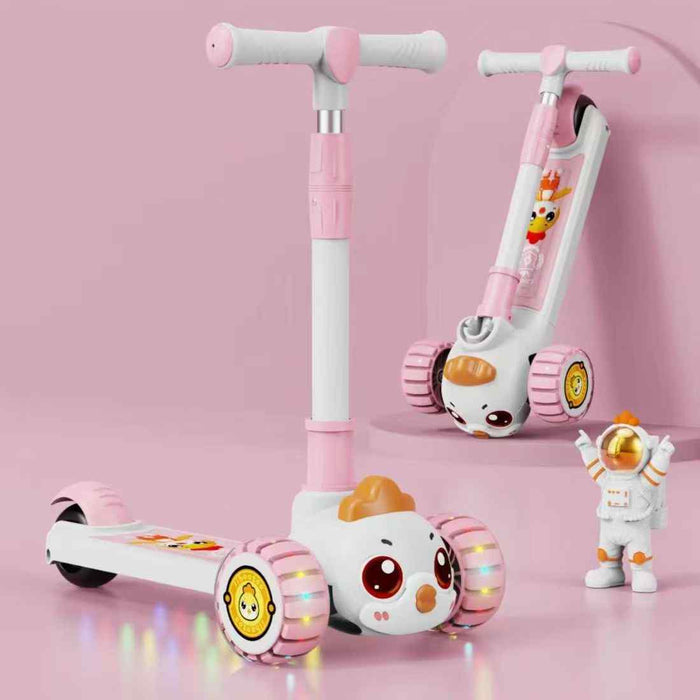 Chick Face Design Ride on Scootie