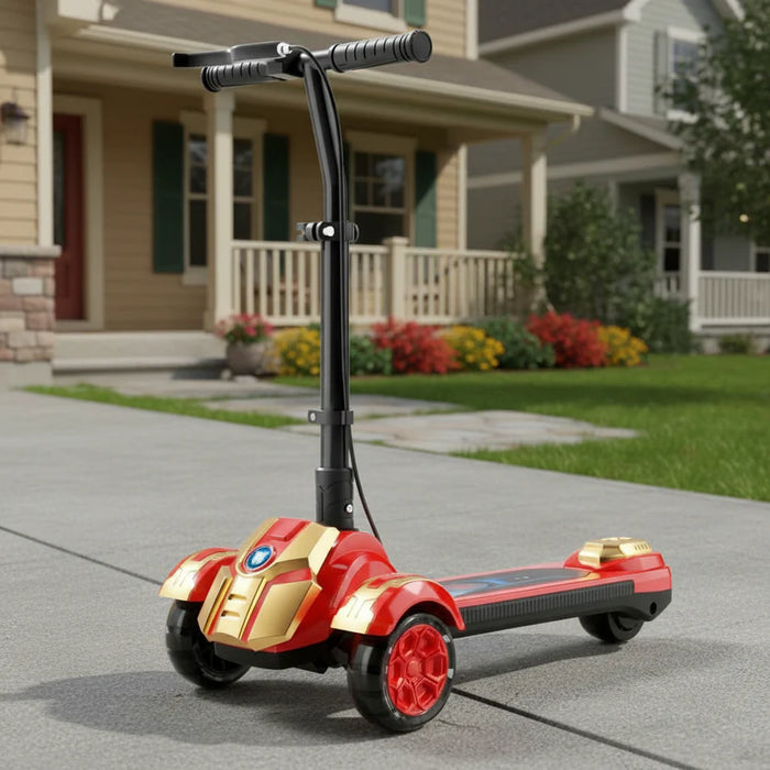 Iron-Man Theme HVY DLX Kids Scootie