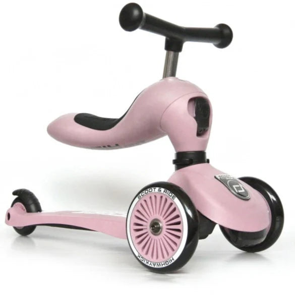 2-in-1 Kids Ride On & Stand Scootie