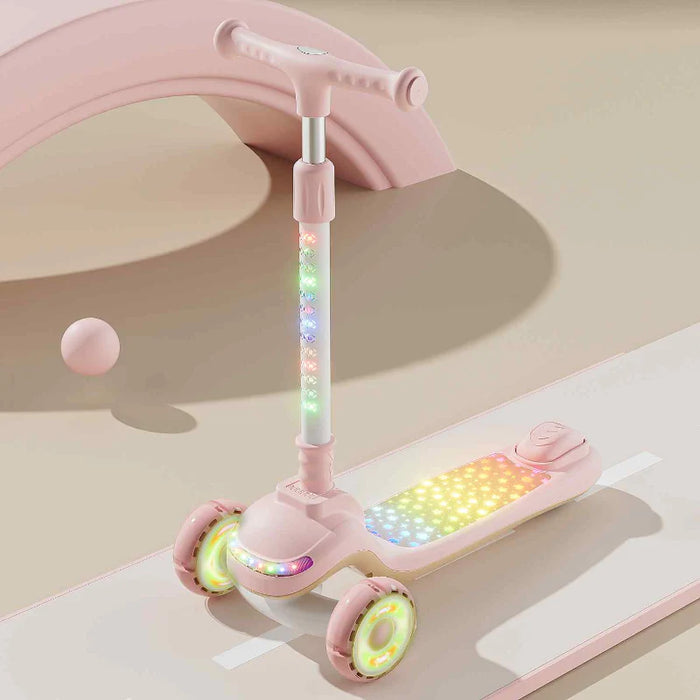 Smooth Wheels Ride on Scootie with LED Lights