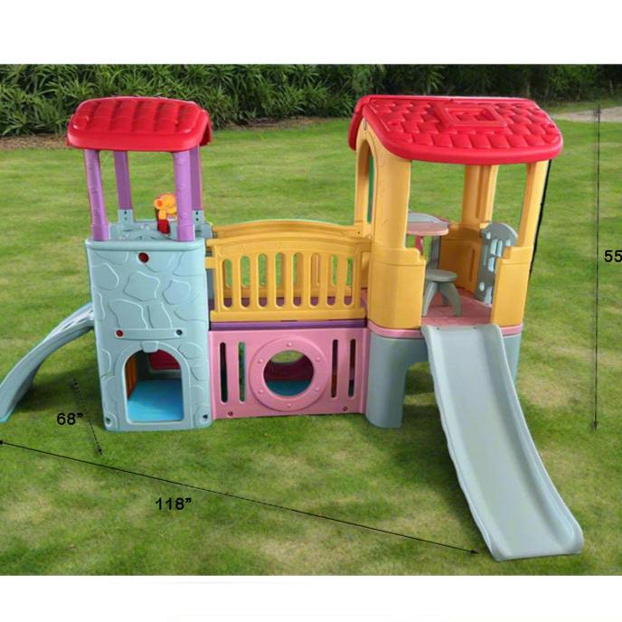 Jumbo Play House with Slides