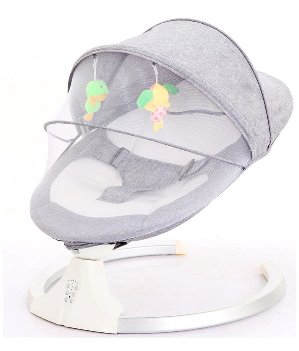 Umbrella Shape Electric Baby Swing With Hanging Toys