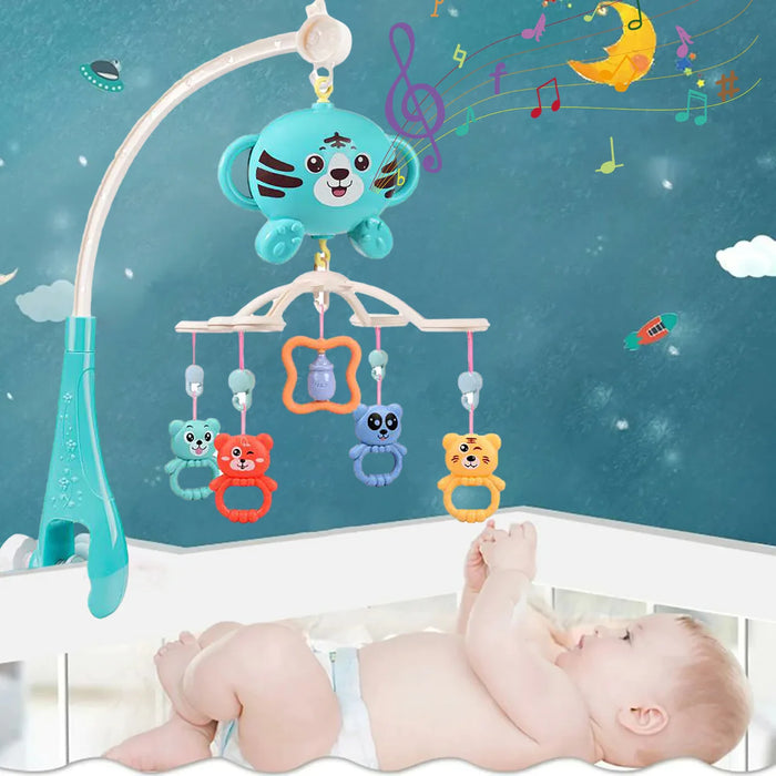 Kids Happy Bed Bell With Light & Music