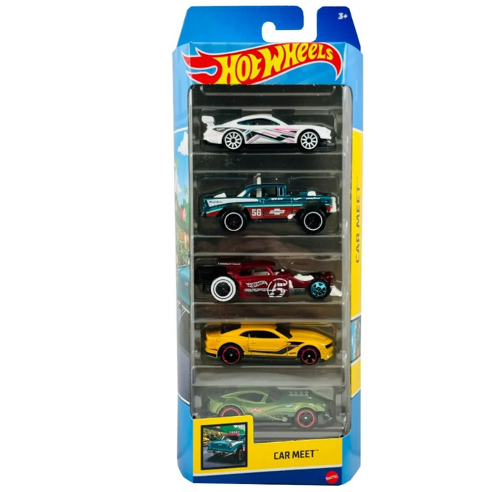 Hot Wheels Diecast Cars Pack of 5