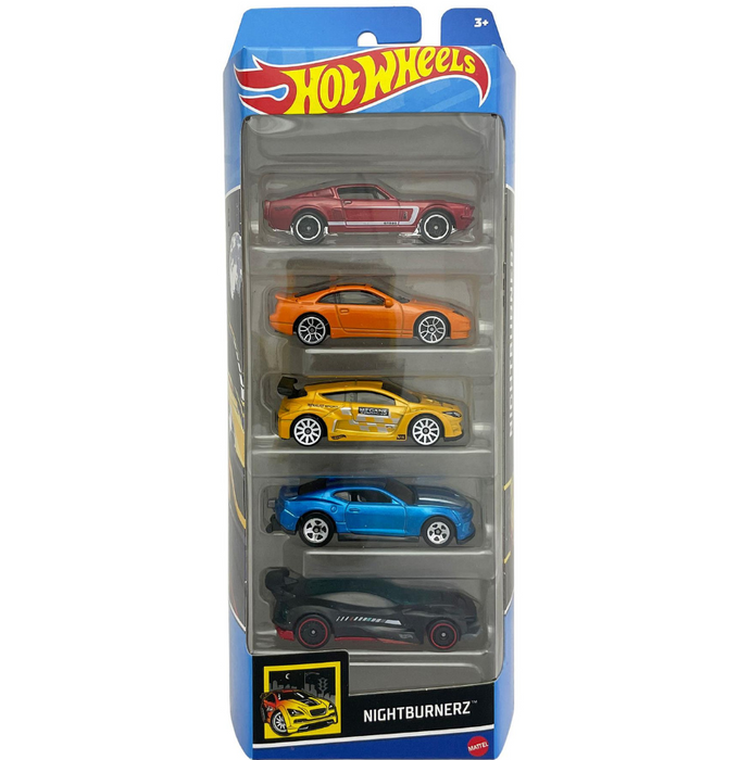 Diecast Hot Wheels cars pack of 5