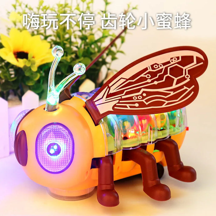 Cute Happy Bee with Light & Sound