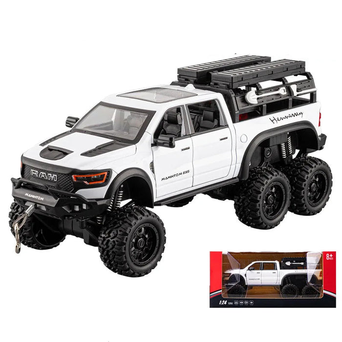 Diecast Mammoth 6x6 Ram Pickup Truck