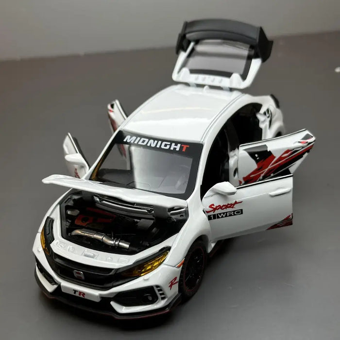 Diecast Civic Type-R Modified Car with Light & Sound