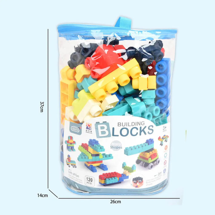 DIY Creative Soft Rubber Building Blocks