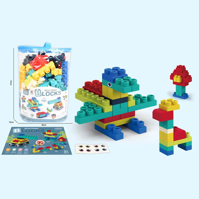 DIY Creative Soft Rubber Building Blocks