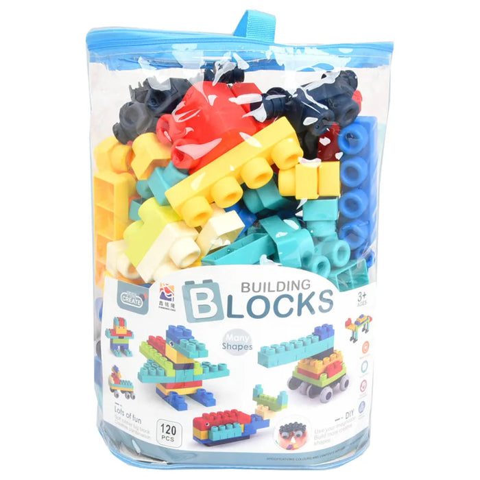DIY Creative Soft Rubber Building Blocks