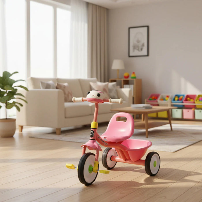 Cartoon Theme Kids Sturdy Tricycle