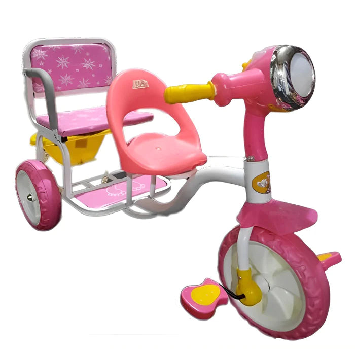 Double Seat Tricycle with Light & Sound