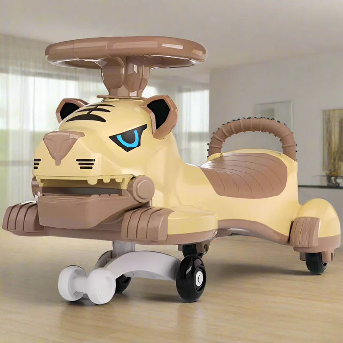 Tiger Shape Kids Auto Car