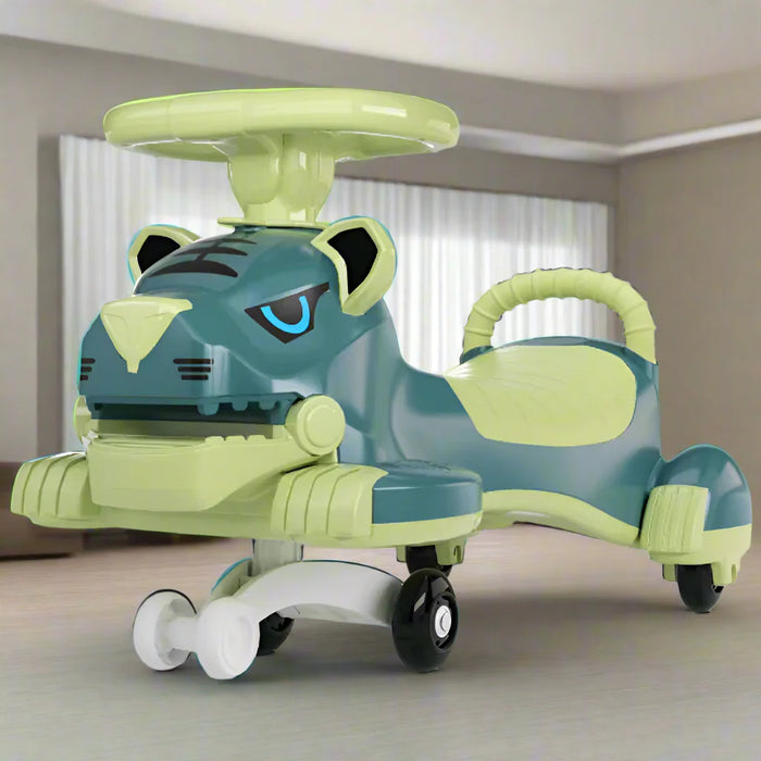 Tiger Shape Kids Auto Car