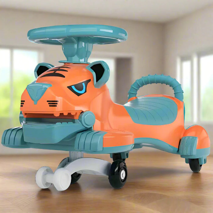Tiger Shape Kids Auto Car