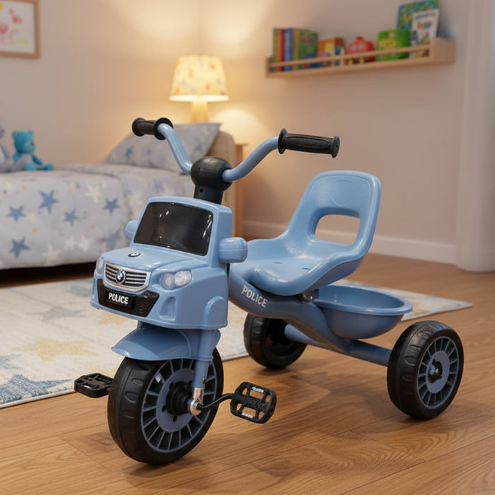 Kids Police Car Design Tricycle