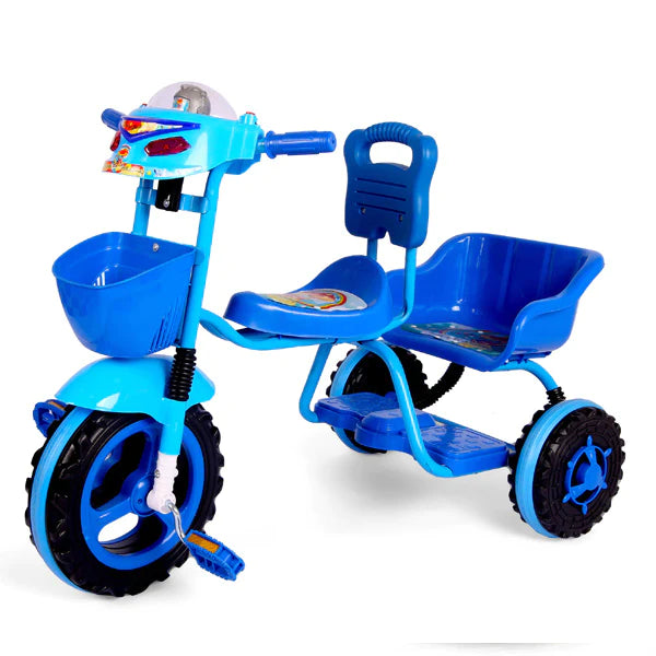 Double Seated Baby Tricycle