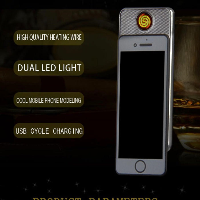 Iphone Shaped Rechargeable Mini Lighter