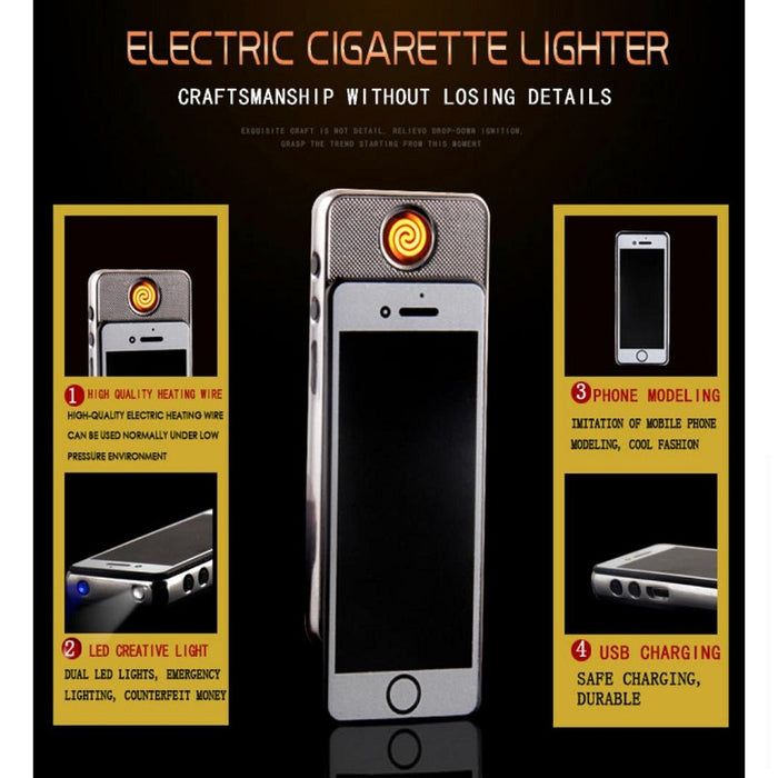 Iphone Shaped Rechargeable Mini Lighter