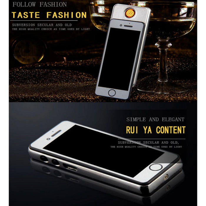 Iphone Shaped Rechargeable Mini Lighter