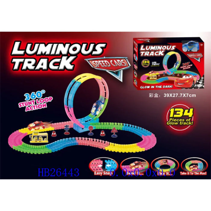 Luminous Glow  Track Set 134 Pieces