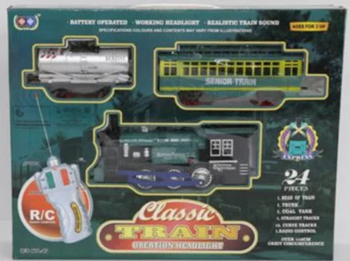 RC Classic Train with Lights & Sound