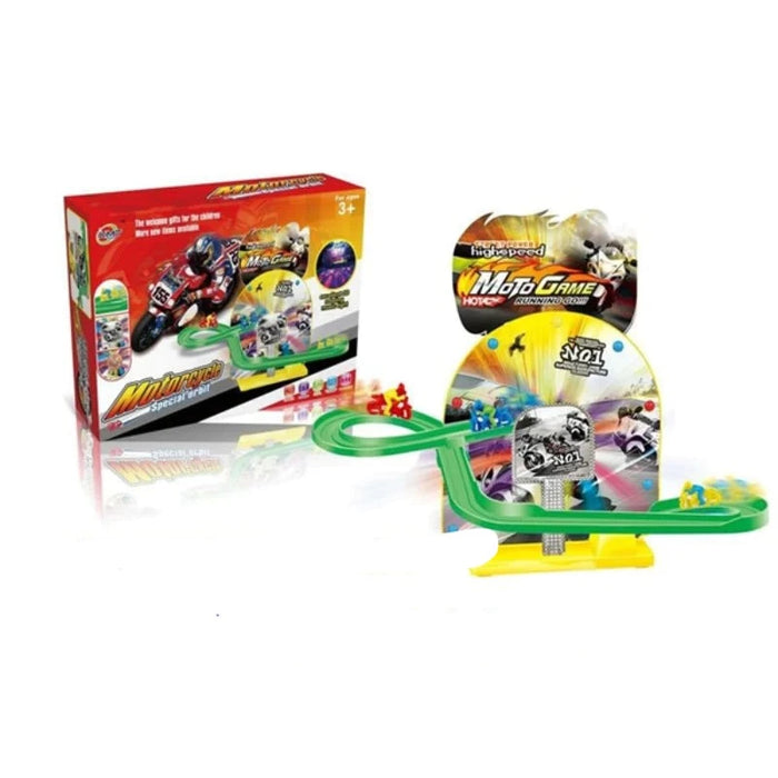 Motorcycle Runing Train & Track Set