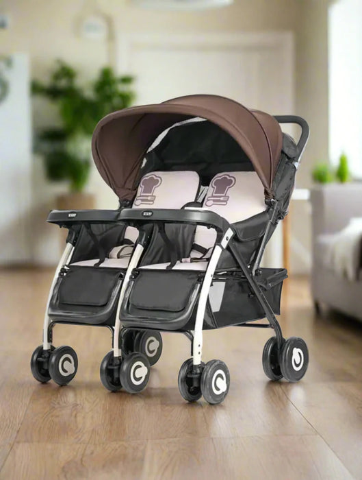 Comfortable Twins Baby Stroller
