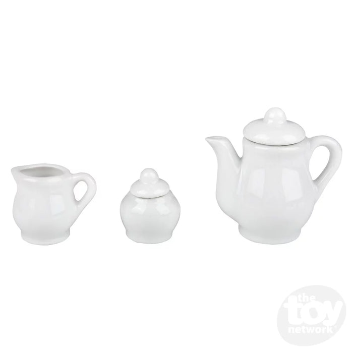 Painted Caramics Tea Set