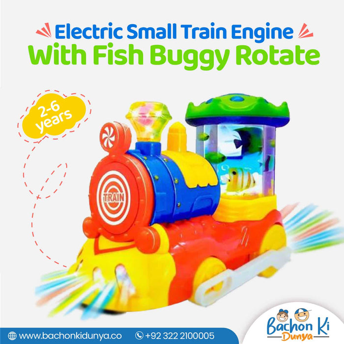 Cartoon Train with Light & Sound