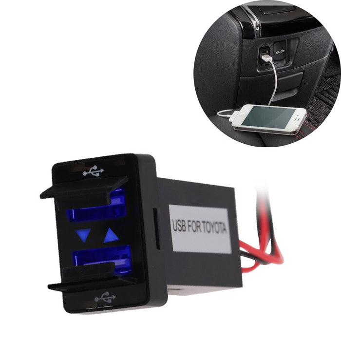 Dual USB Charger 2.1 A for Toyota
