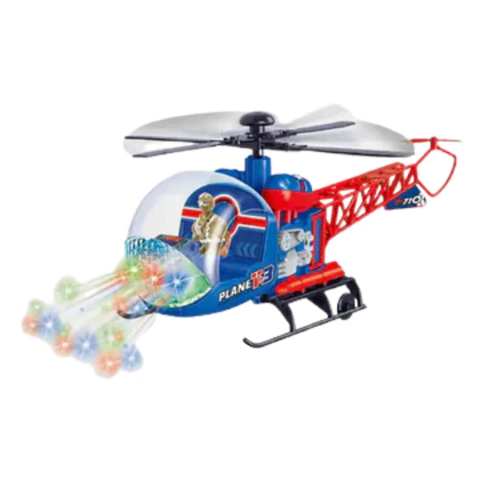 Police Helicopter with Light & Sound