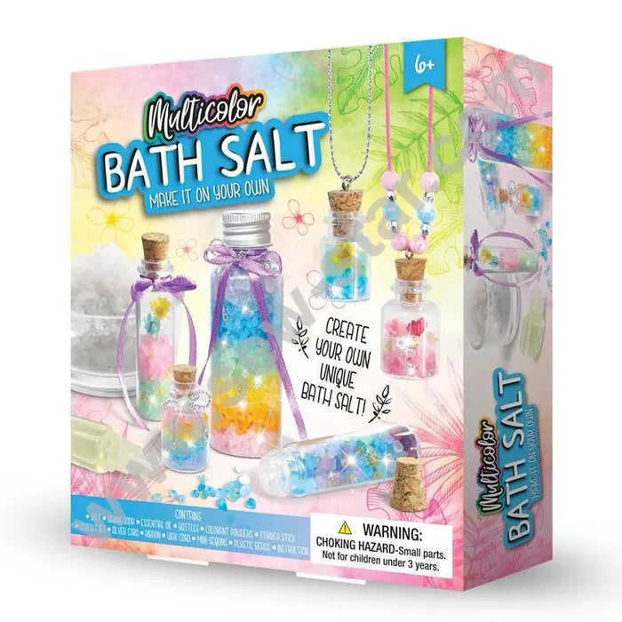 Multi-Color Making  Bath Salt