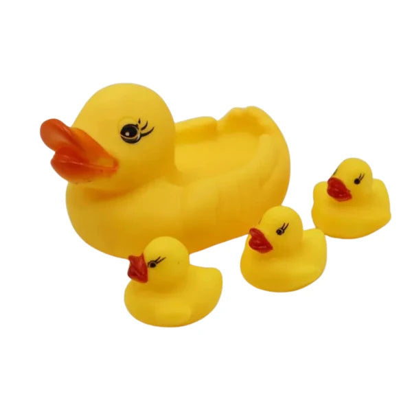 Cute Bathing Ducks