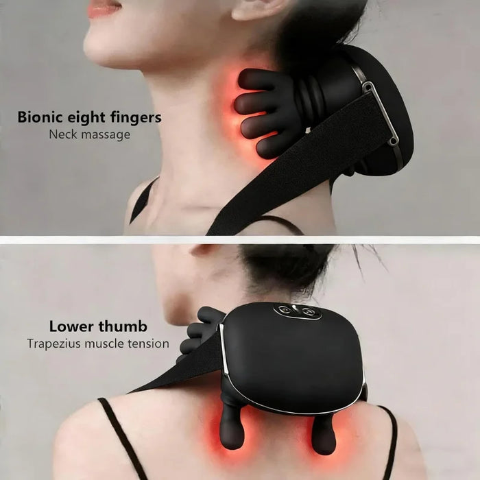 Multi-Functional Neck & Shoulder Massager with Heat | Khanaan.pk