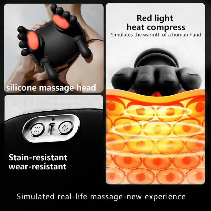 Multi-Functional Neck & Shoulder Massager with Heat | Khanaan.pk