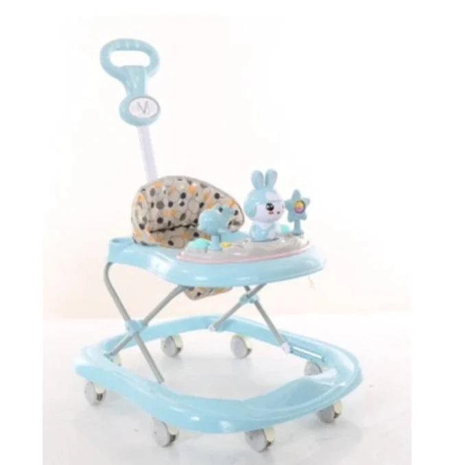 Rabbit Musical Baby Walker With Push Handle