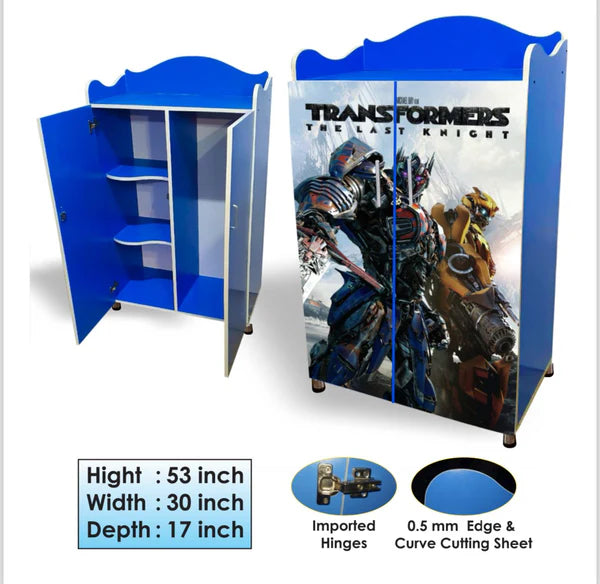 Transformer Theme Wooden Wardrobe